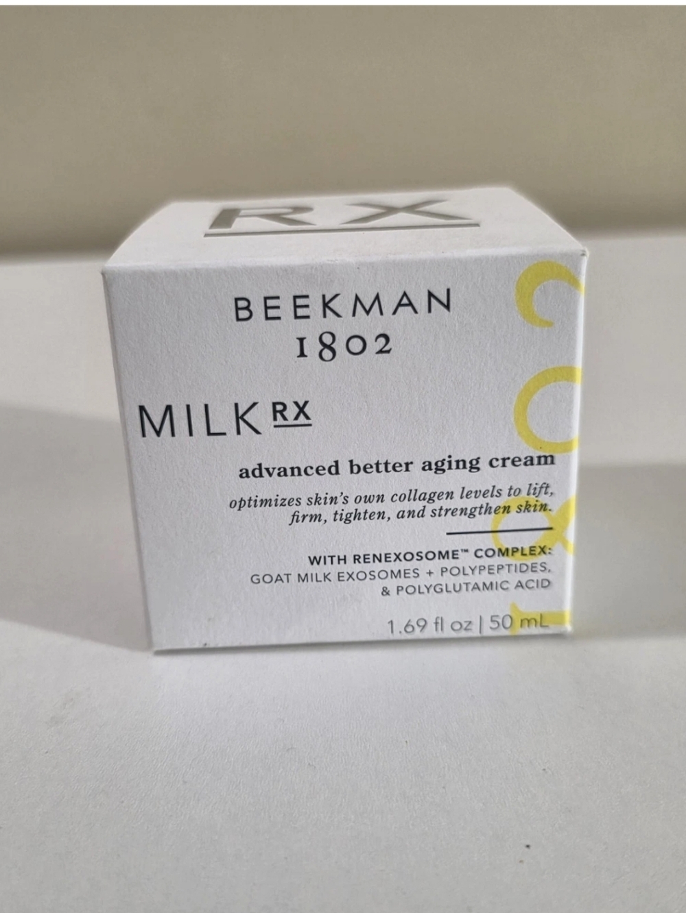 Beekman 1802 Milk RX Advanced Better Aging Cream NEW 1.69oz